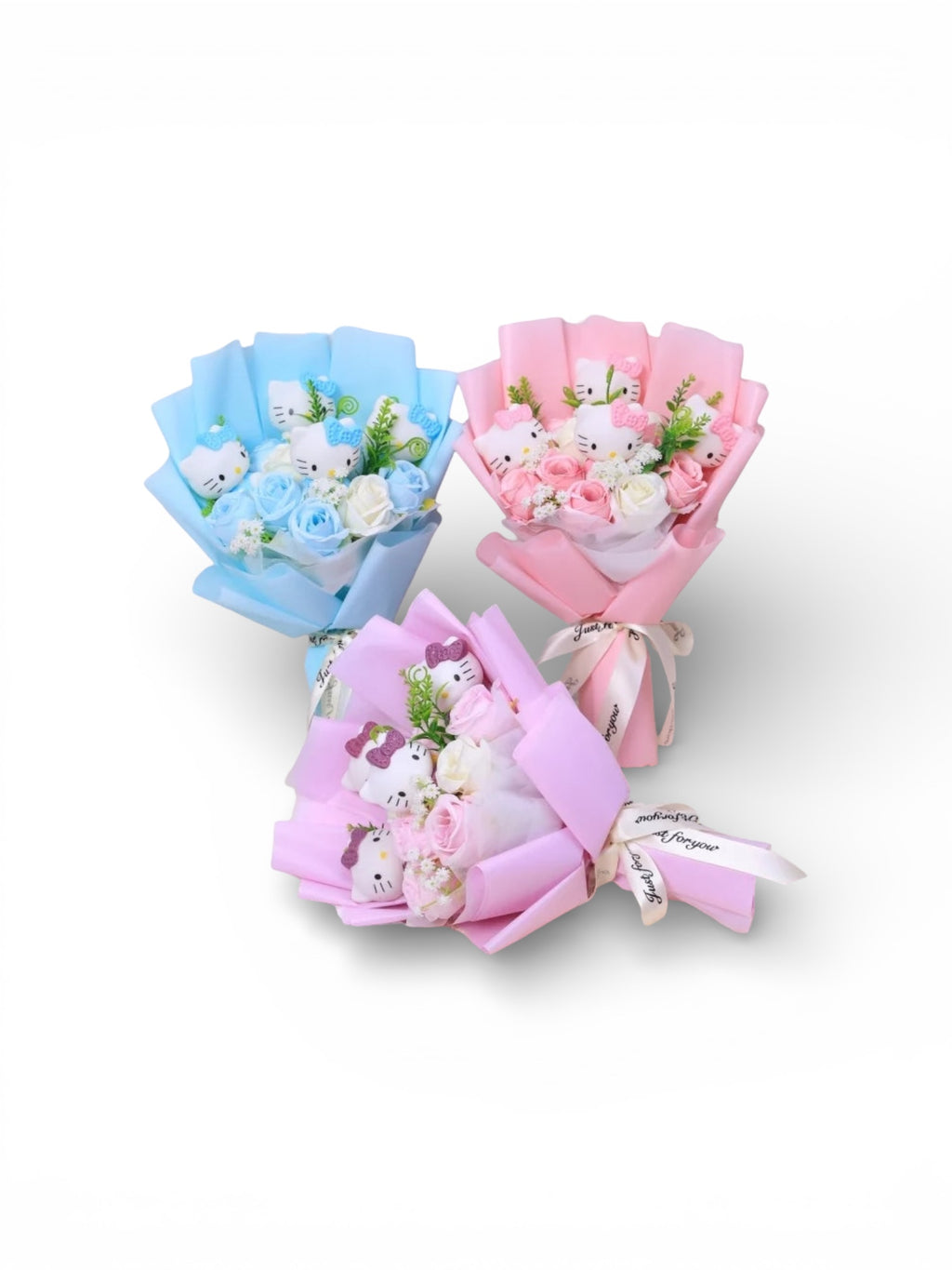 Classic Hello Kitty Plush Bouquet
