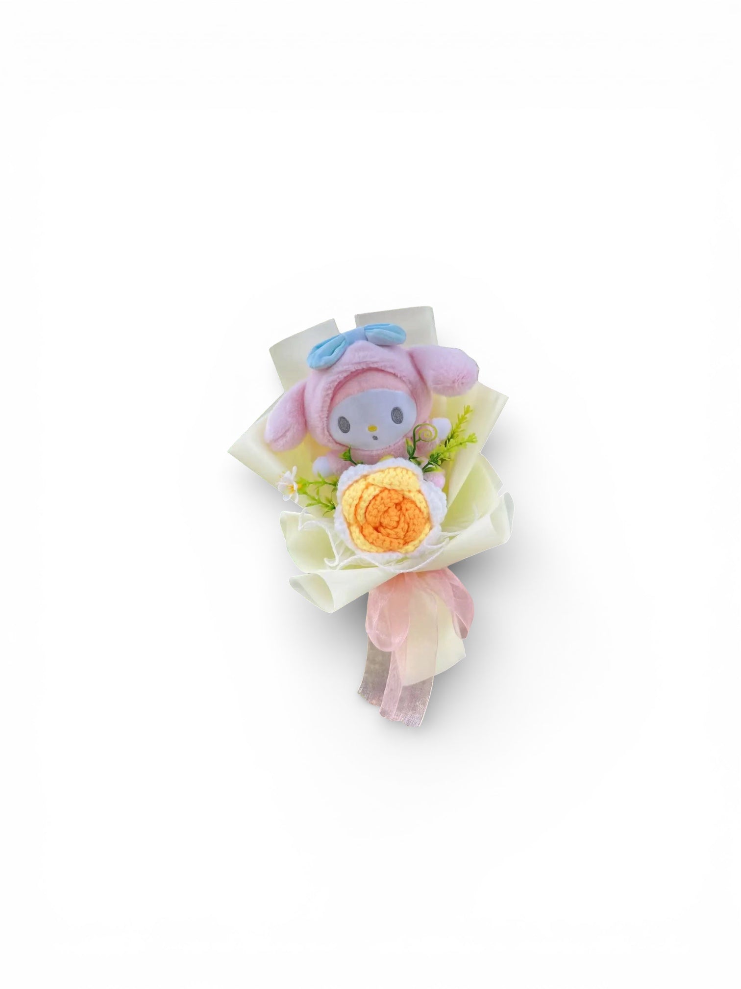 My Melody Inspired Single Plush Bouquet
