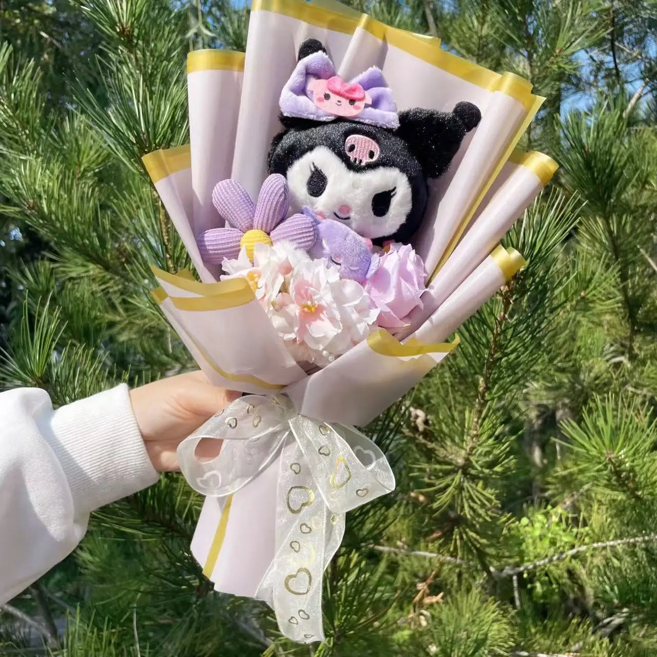 Kuromi SIngle Plush Bouquet