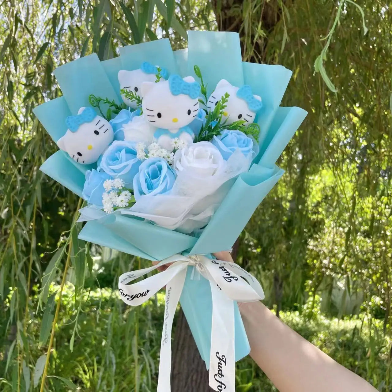 Classic Hello Kitty Plush Bouquet