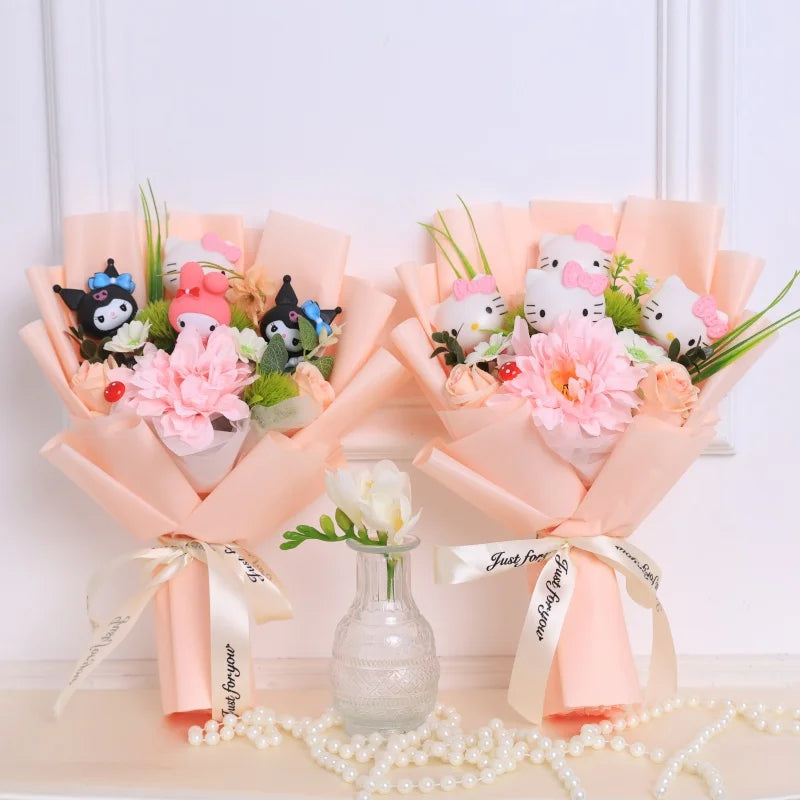 Love Hello Kitty Plush Bouquet
