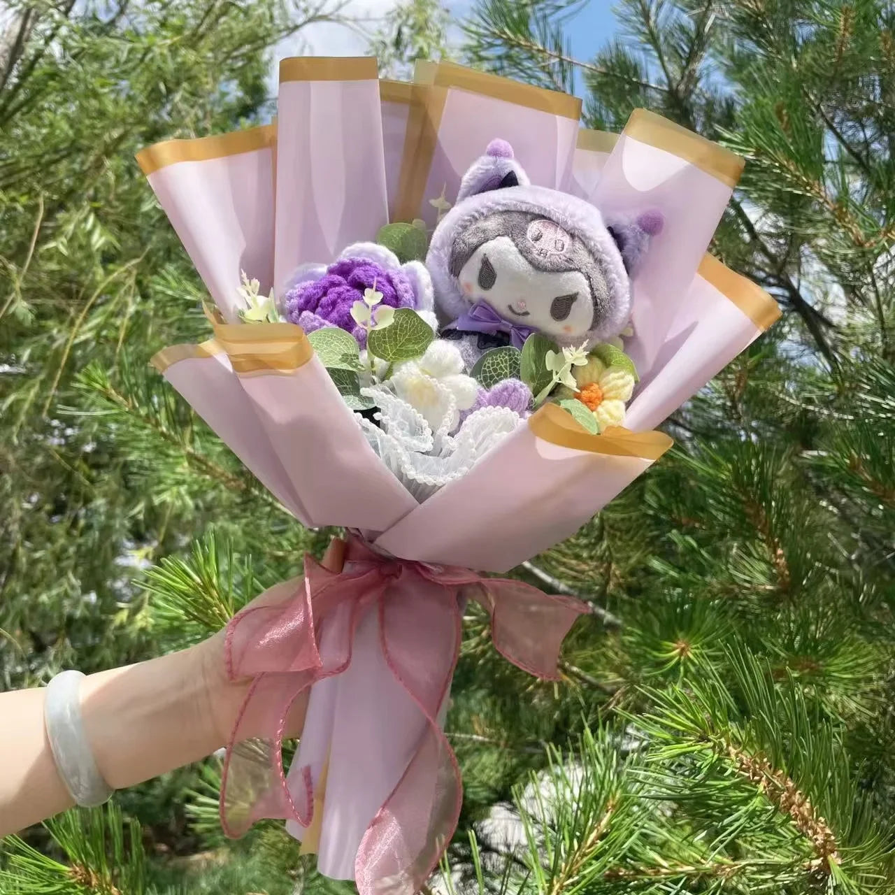 Kuromi SIngle Plush Bouquet