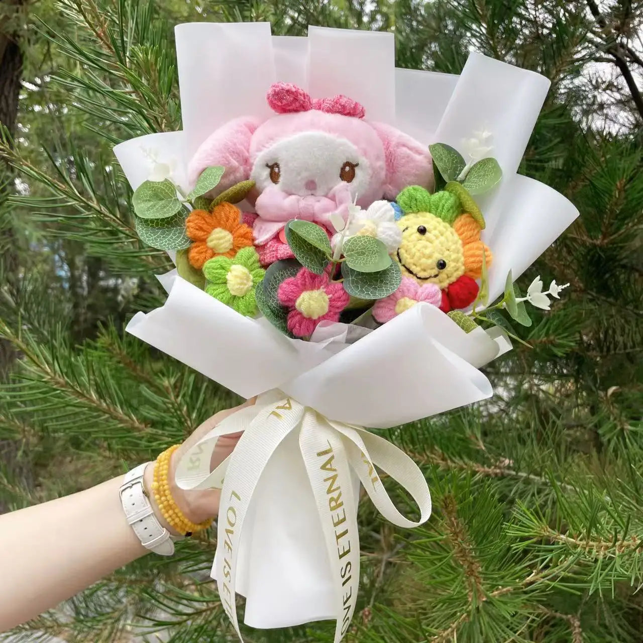 Hello Kitty Single Plush Bouquet