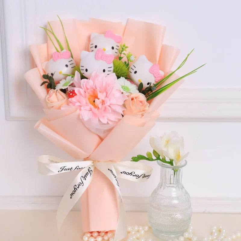 Classic Hello Kitty Plush Bouquet