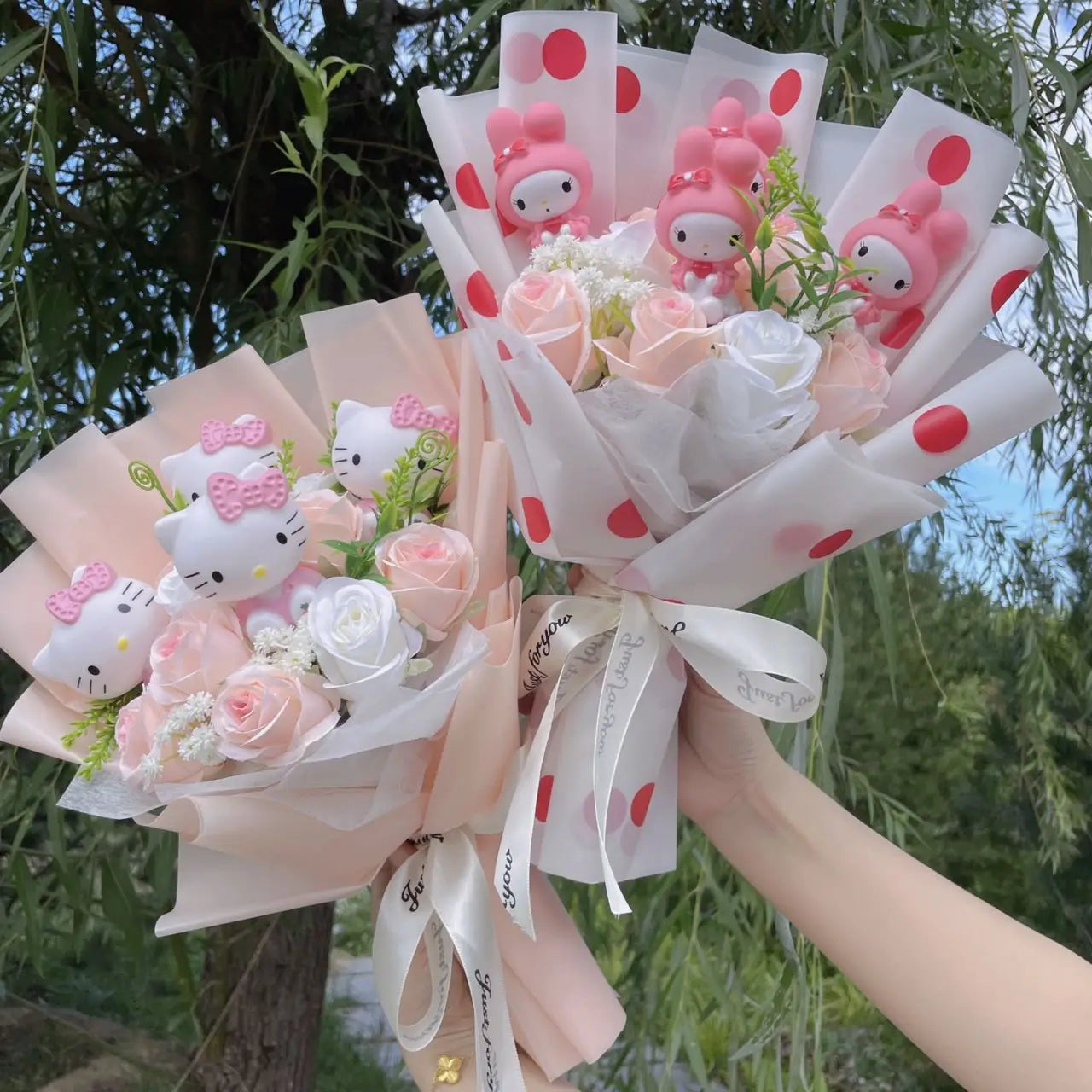 Hello Kitty Vinyl Plush Bouquet