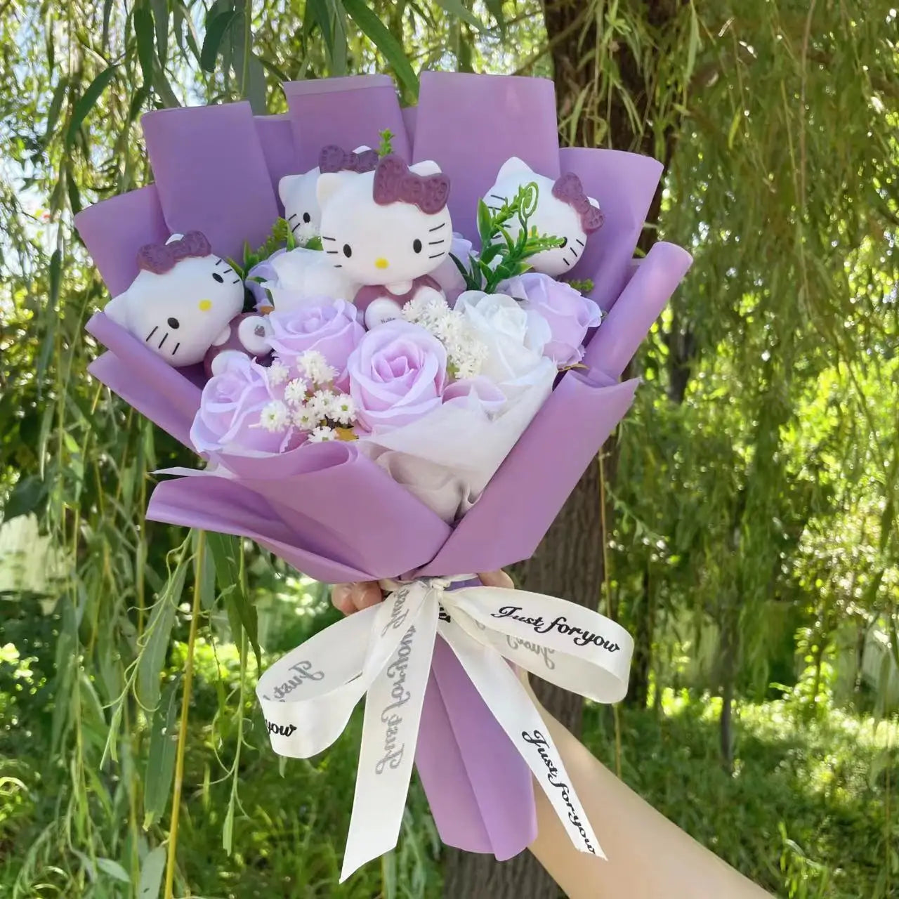 Classic Hello Kitty Plush Bouquet