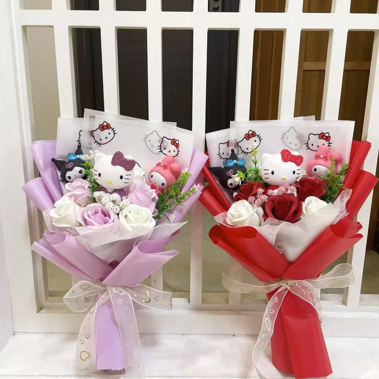 Hello Kitty Vinyl Plush Bouquet
