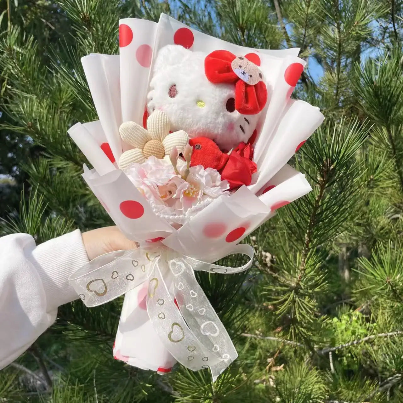 Hello Kitty Single Plush Bouquet