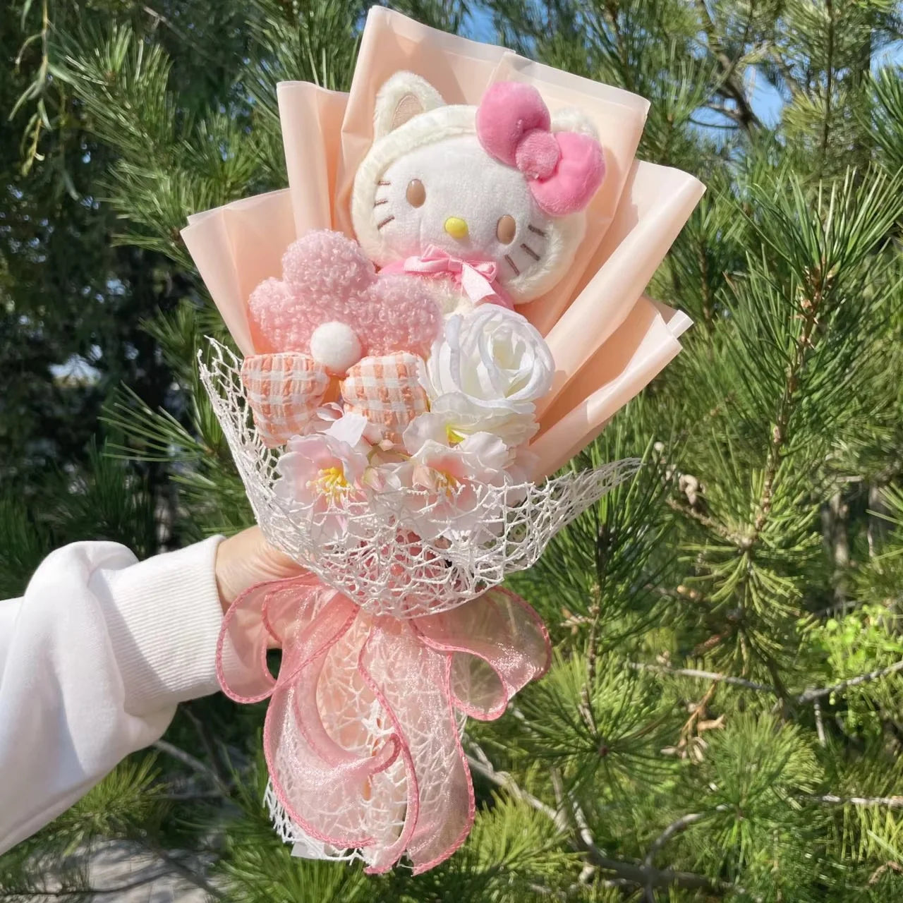 Hello Kitty Single Plush Bouquet