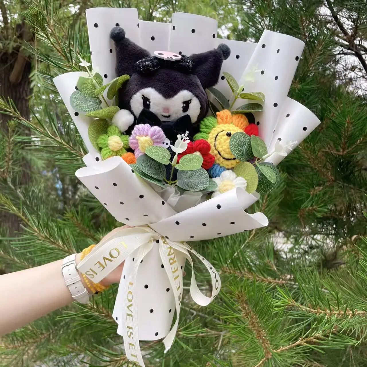 Kuromi SIngle Plush Bouquet