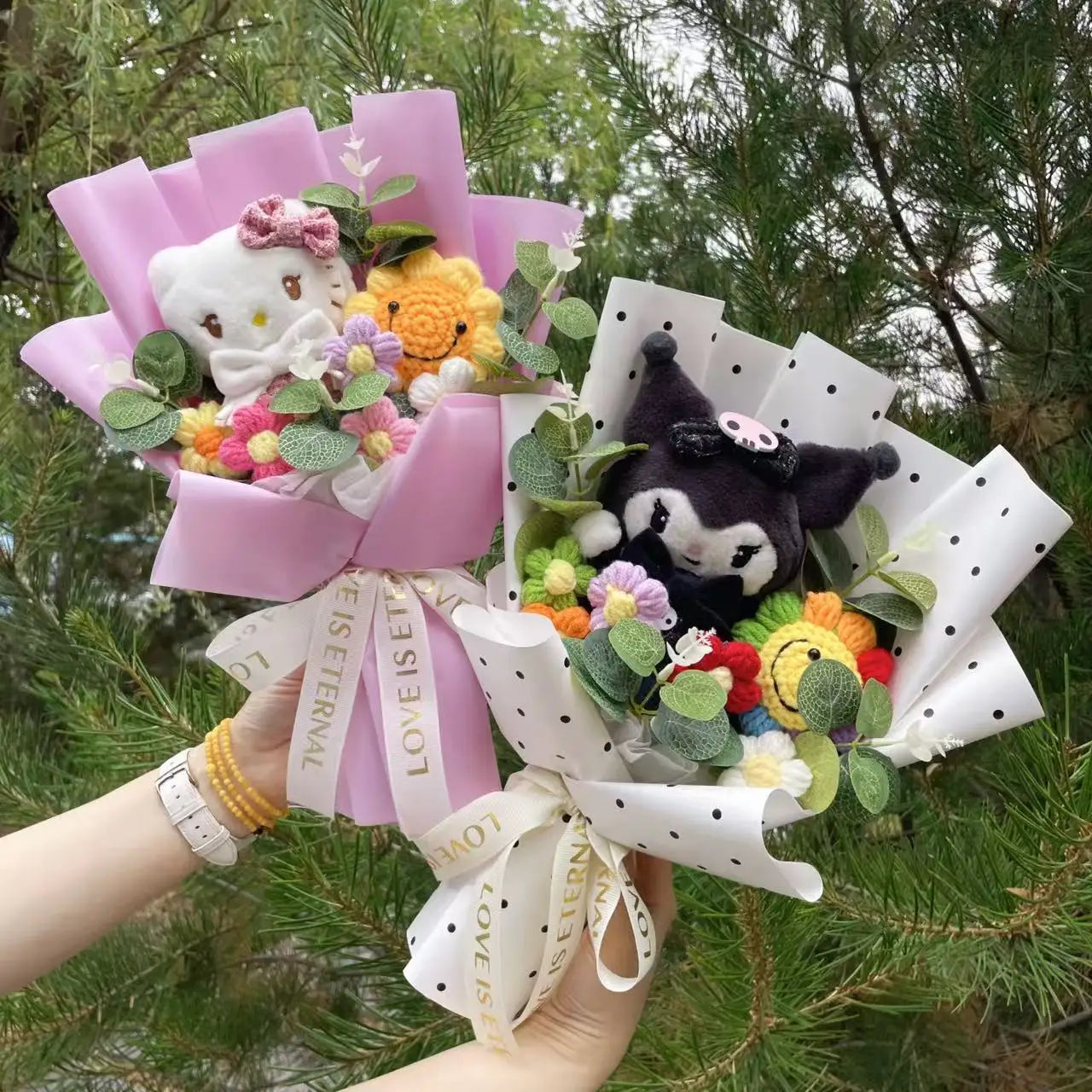 Kuromi SIngle Plush Bouquet